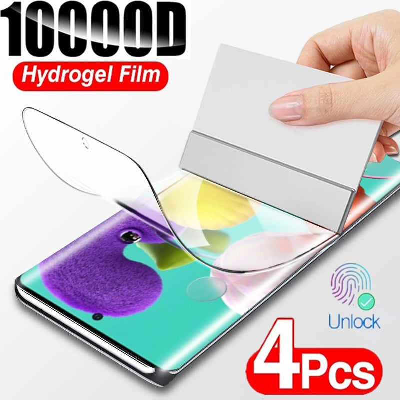 Hydrogel Film for Samsung Galaxy A51 A52 A71 A72 A50 A70 A22 A32 A21S A12 A53 Screen Protector for Samsung S10E M12 M31 A54 M51