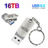 New USB 3.0 Pendrive 4TB High Speed Flash Metal Pen Drive 16TB 8TB 6TB Portable Waterproof U Disk Stick Mini SSD Memoria Pen USB