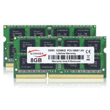 DDR2 DDR3 DDR3L DDR4 1GB 2GB 4GB 8GB 16GB  32GB Laptop RAM 667 800  1333 1600 2400 2666 3200 204pin So DIMM Laptop Memory