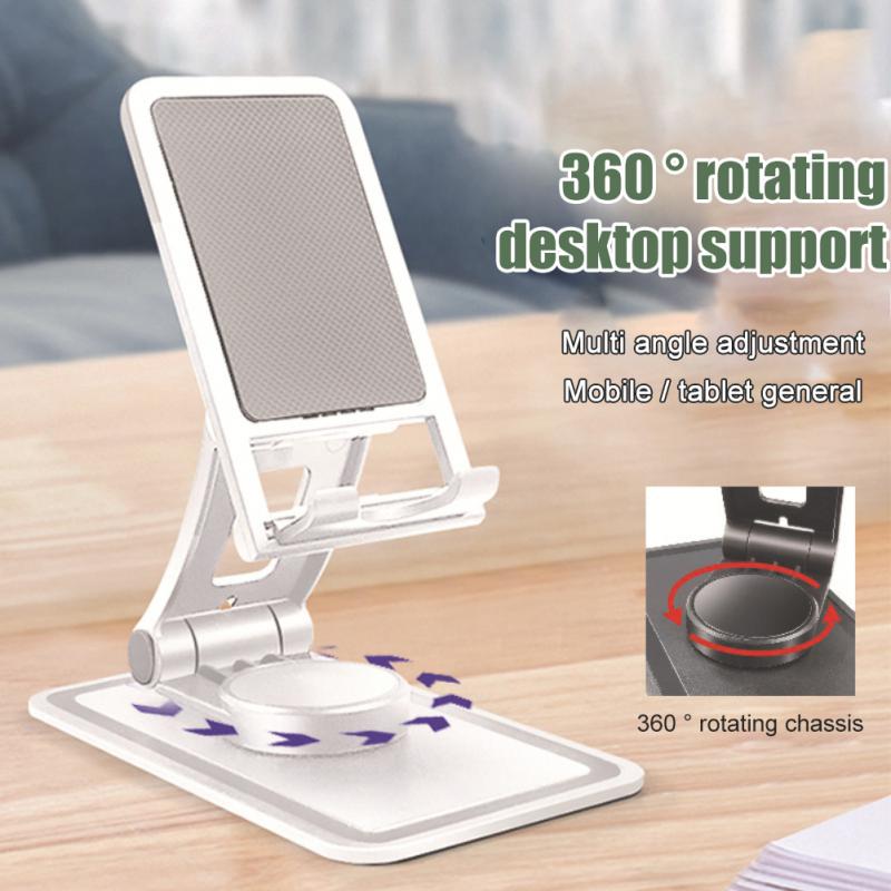 RYRA 360° rotating Tablet Mobile Phone Stand For iPad Desk Holder Desk Bracket Cellphone Stand  Mobile Phone Holder