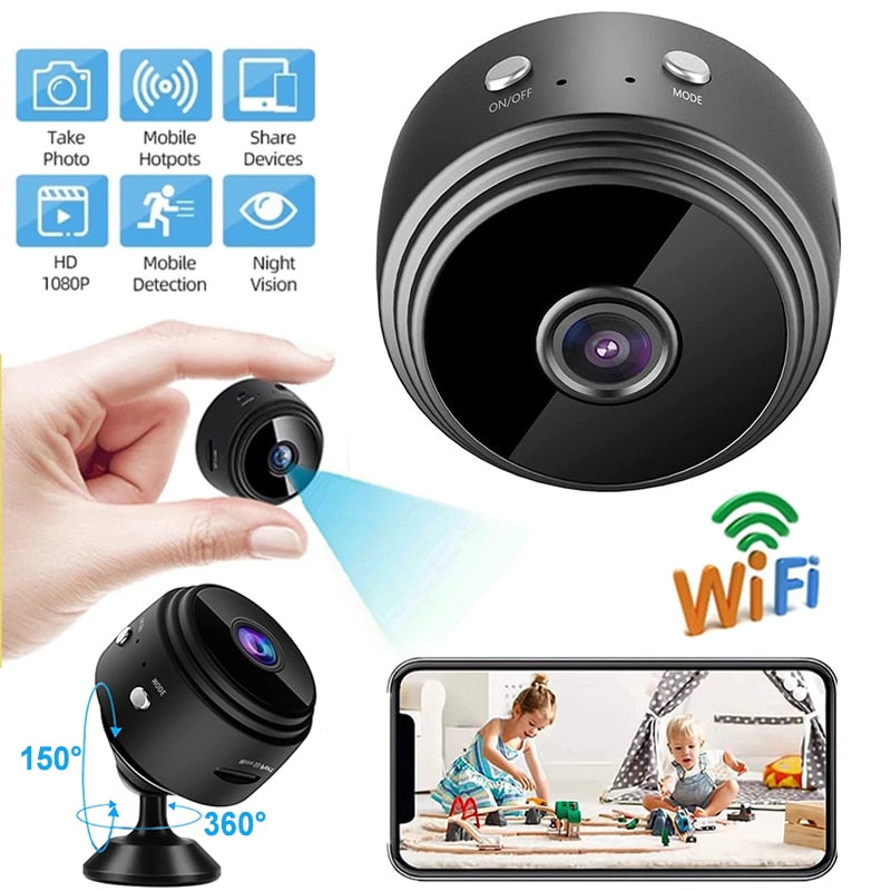 A9 Mini Camera 1080P IP Camera smart Home Security Night Magnetic Wireless Mini Camcorder Surveillance cameras Wifi Camera