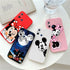 For Redmi 12 C Redmi12C 6.71'' Case Lovely Disney Mickey Mouse Minne Silicone Cover For Xiaomi Redmi 12C Matte Soft Funda Bumper