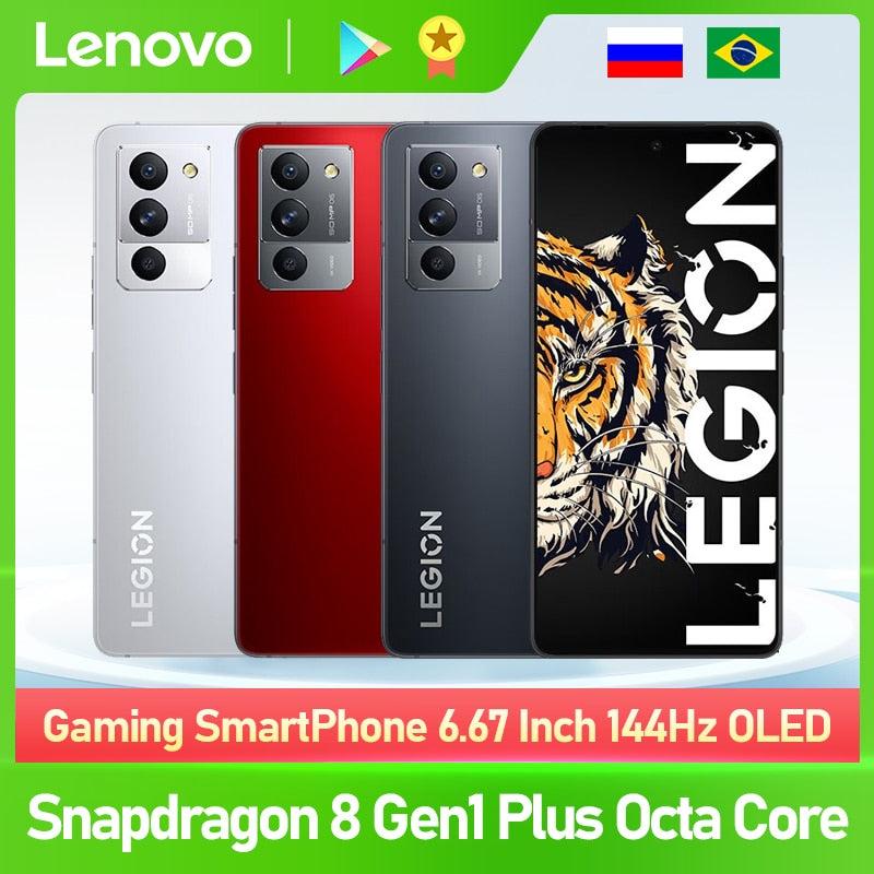 Lenovo Legion Y70 Gaming SmartPhone 6.67 Inch 144Hz OLED Snapdragon 8 Gen1 Plus Octa Core 68W FastCharge NFC cellphone