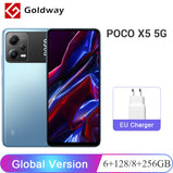 Global Version POCO X5 5G 6GB 128GB / 8GB 256GB Snapdragon 695 120Hz FHD+ AMOLED DotDisplay 33W Charging 5000mAh NFC