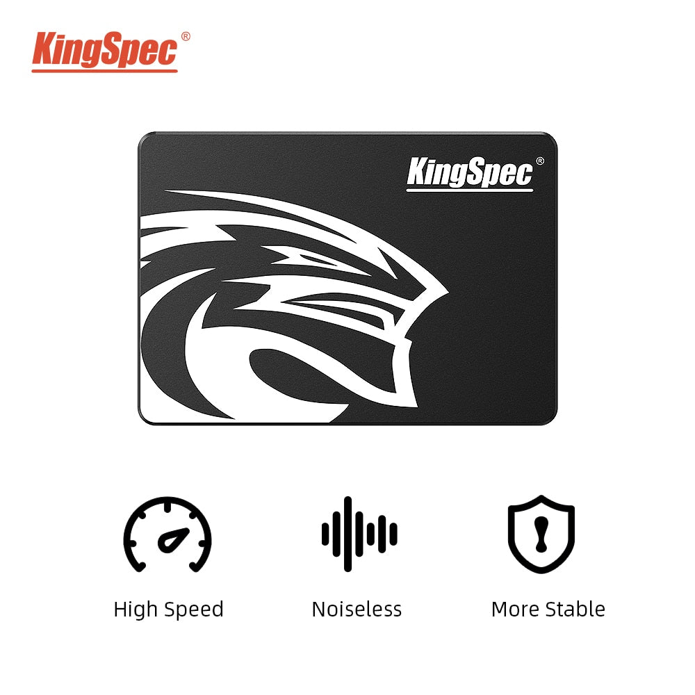 KingSpec Hdd 2.5 SATA3 SSD 120gb 240gb 480gb 128GB 256G 1TB 2TB 4TB Internal Solid State Hard Drive for Laptop Hard Disk Desktop