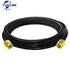 SMA Male to SMA Male Cable RG58 Low Loss Wifi Antenna Extension Cable SMA Male Connector  Plug Pigtail Cable 30CM  50CM 1M 5M