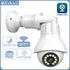 EVKVO 4MP E27 Bulb WIFI Surveillance Camera Auto Tracking 360 Outdoor PTZ IP Camera CCTV 30M Night Vision Video Security Canera