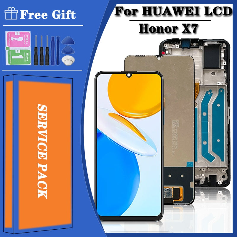 Original 6.74''For Huawei Honor X7 CMA-LX2 LCD Display Screen Touch Screen Panel Digitizer For HonorX7 CMA-LX1 LCD Frame Display