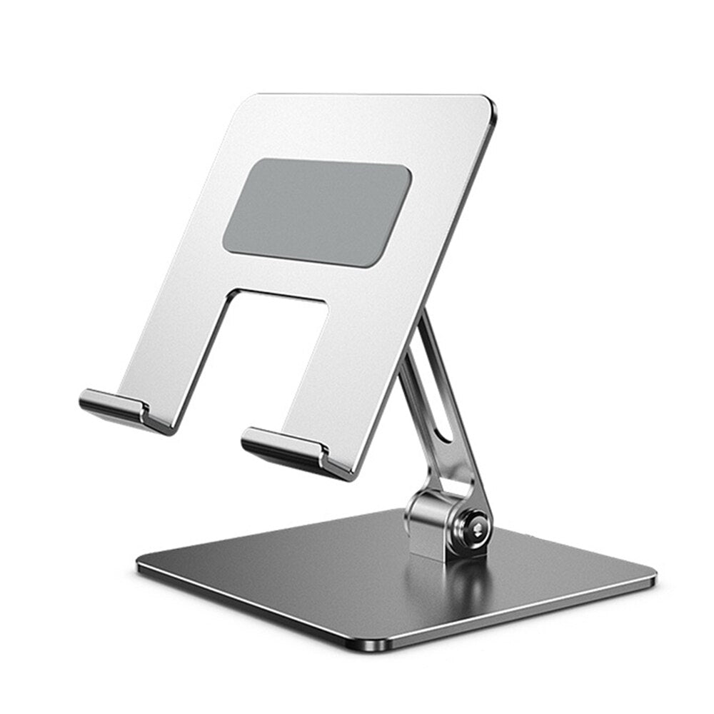 Metal Desk Tablet Stand Adjustable Desktop Aluminum Alloy Mount Mobile Phone Holder For iPad Pro Mini iPhone Xiaomi Huawei Tab