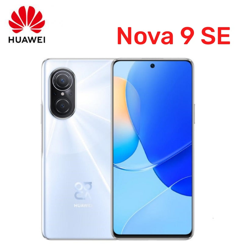 HUAWEI Nova 9 SE 4G/5G Smartphone Android 108MP Camera 6.78 inch 256GB ROM 8GB Mobile phones 66W Charging Original Cell phone