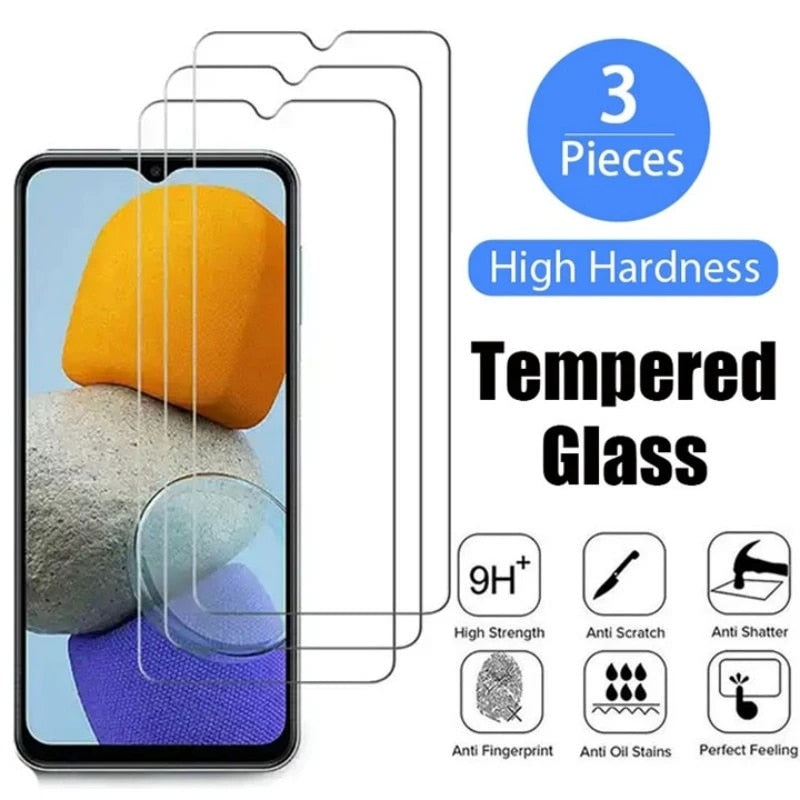3PCS Tempered Glass For Samsung Galaxy M52 M32 M21 M31S M51 M32 5G Screen Protector for Samsung A52S A21S A51 A50 A72 A71 glass