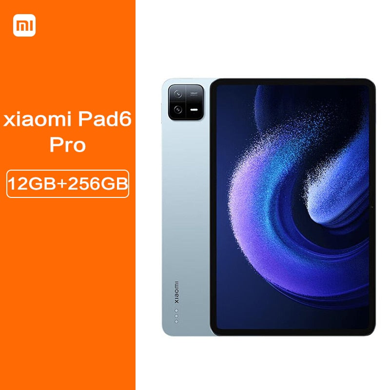 Xiaomi Mi Pad 6 PRO Global Edition Tablet Snapdragon 8+ 11 Inch 144Hz 2.8K Display 8600mAh 67W Fast Charger Android 13 MIUI 14