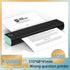 Portable Printers M08f A4 Wireless For Travel Thermal Printer Use For Mobile Office, Support 8.26"X11.69" A4 Size Thermal Paper