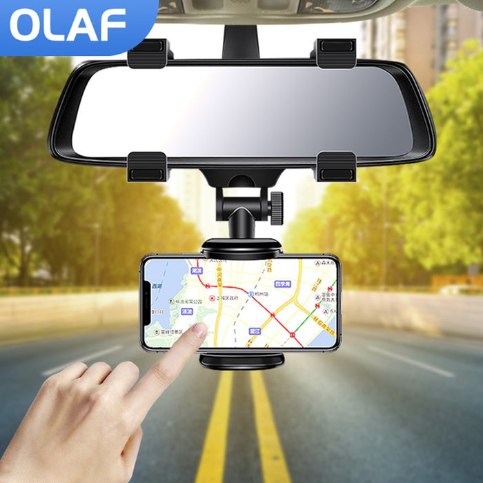Olaf Car Phone Holder Car cell phone support 360 Rotatable Mobile phone holder in car GPS For Huawei Xiaomi iPhone Car Holder