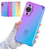 Clear Cute Gradient Huawei Nova 11 Pro Phone Case Slim Anti Scratch Flexible TPU Shockproof Cover for Nova 10 9 SE Y90 Y70 Plus