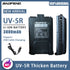 2022 New Baofeng UV-5R Battery Thicken 3800mAh Support USB Cable Charging Li-ion Battery UV5R Series Walkie Talkie Spare Power