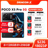 POCO X5 Pro 5G Global Version 128GB/256GB Snapdragon 778G 120Hz Flow AMOLED DotDisplay 108MP 67W NFC