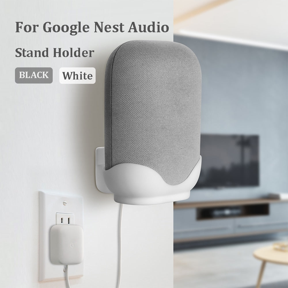 Mount Stand For Google Nest Audio Bluetooth Speaker Voice Assistant Accessories Smart Home Bracket Bedroom Audio Speaker Holder