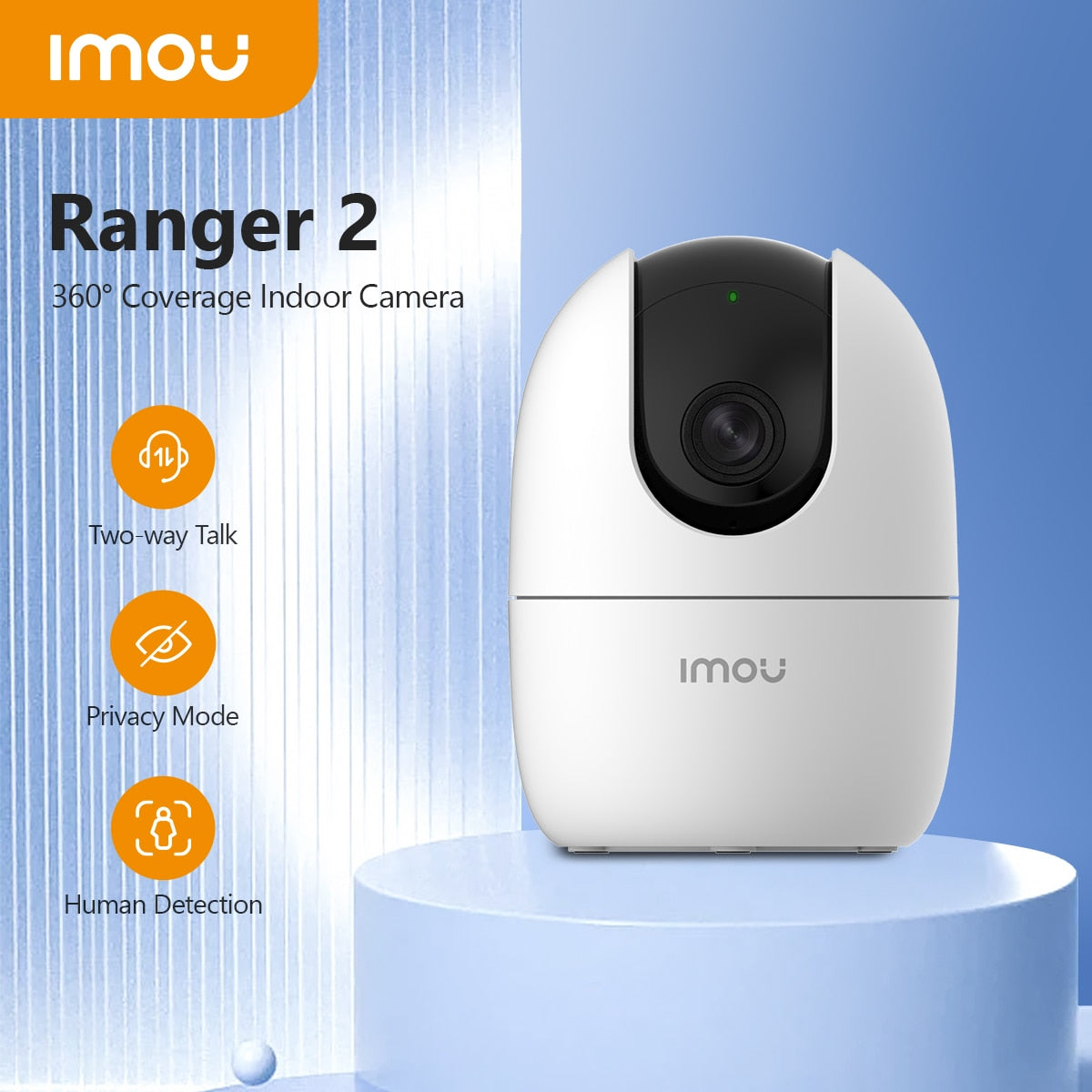 IMOU Ranger 2 1080P IP Camera 360 Camera Human Detection Night Vision Baby Home Security Surveillance Wireless Wifi Camera