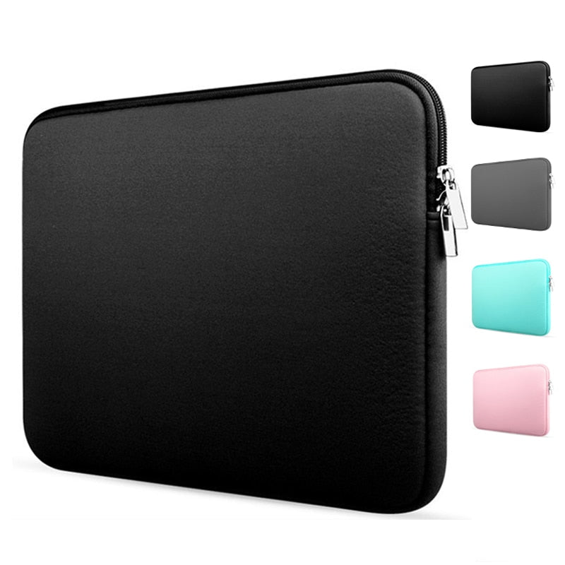Laptop Bag 15.6-6 Inch Laptop Case Soft Computer Bag Office Travel Business for Macbook Air Pro Xiaomi MateBook HP Dell