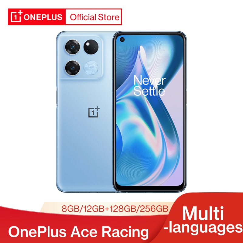 OnePlus Ace Racing Edition Multi Languages MTK Dimensity 8100 MAX 120Hz Display 5000mAh 67W SuperVooc Charge Android