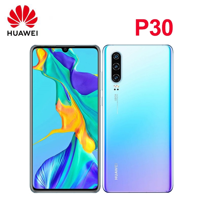 HUAWEI P30 Mobile phones 6.1 inch 40MP+32MP Camera 8GB RAM 128GB ROM Smartphone Android 4G Network NFC Google Play Cell phone