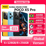 Global Version POCO X5 Pro 5G 6GB 128GB/8GB 256GB Snapdragon 778G 120Hz Flow AMOLED DotDisplay 108MP 67W NFC Original