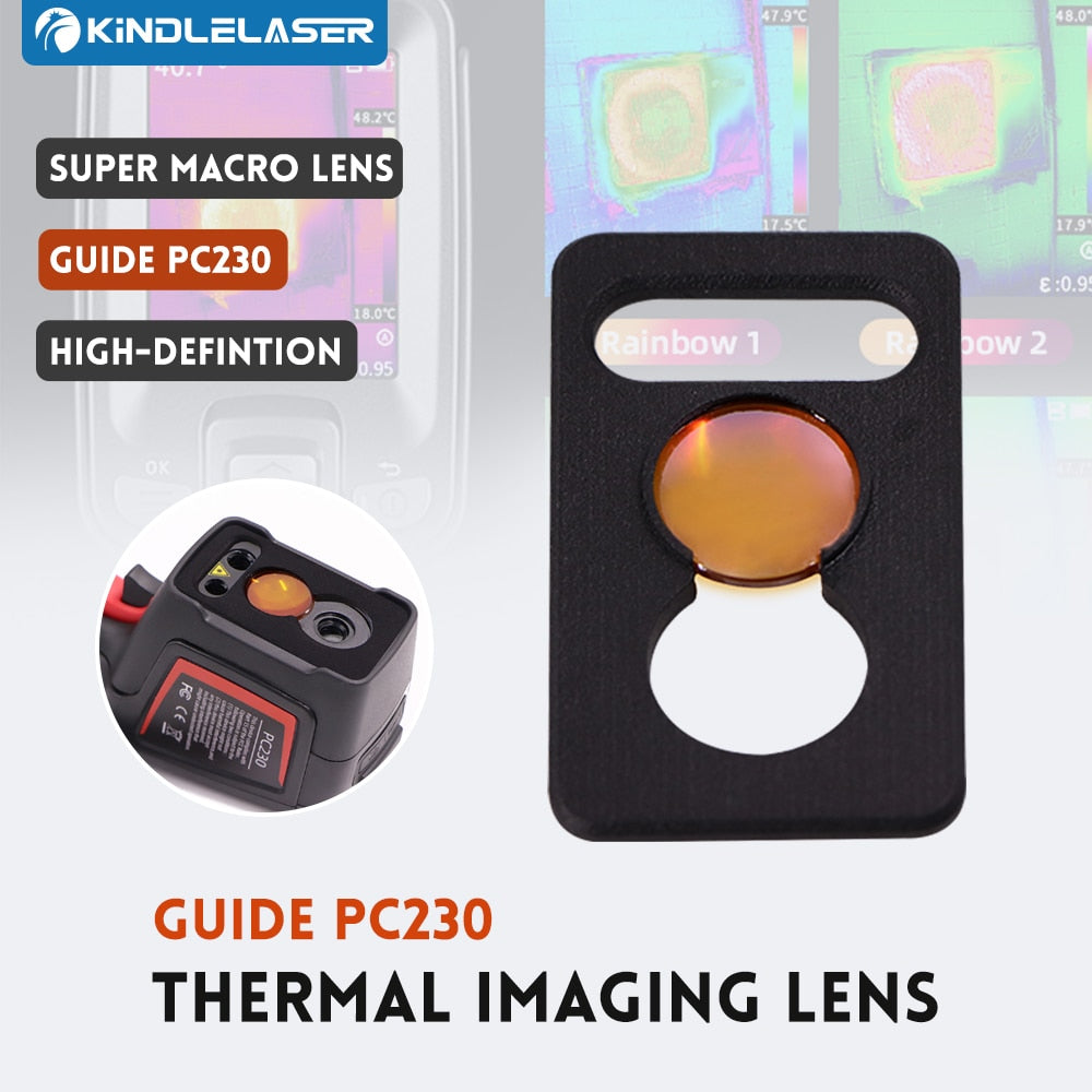 Kindlelaser Guide PC230 Thermal Imaging Lens Super Macro Lens High-Definition Camera Lens PCB Mobile Phone Computer Repair