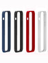 Original Silicone Bumper For iphone 14 Pro Max 13 12 Mini Liquid Gel Candy Color Soft Flexible Frame Case Black Blue