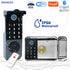 Fingerprint Lock Waterproof Tuya Wifi Remote Control Bluetooth TTLock App Card Digital Code Keyless Electronic Smart Door Lock