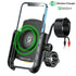 Motorcycle Phone Holder Wireless Charging Cradle 3.0 Quick Charger GPS Moto Support Cellphone Handlebar Mount for 4-7 Inch Phone