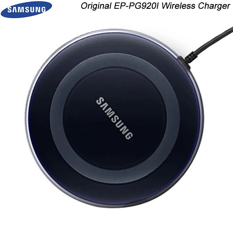 Original Samsung fast charging wireless charger For Galaxy S22/S21/S20/Note20 Ultra Plus S10 /S9/S8/S7/Note8 For iPhone 12/12Pro