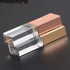 Crystal with Box USB Flash Drive 64GB Free Custom Logo Pendrive 32GB Father's Day Gift USB 2.0 Memory Stick 16GB Pen Drive 8GB
