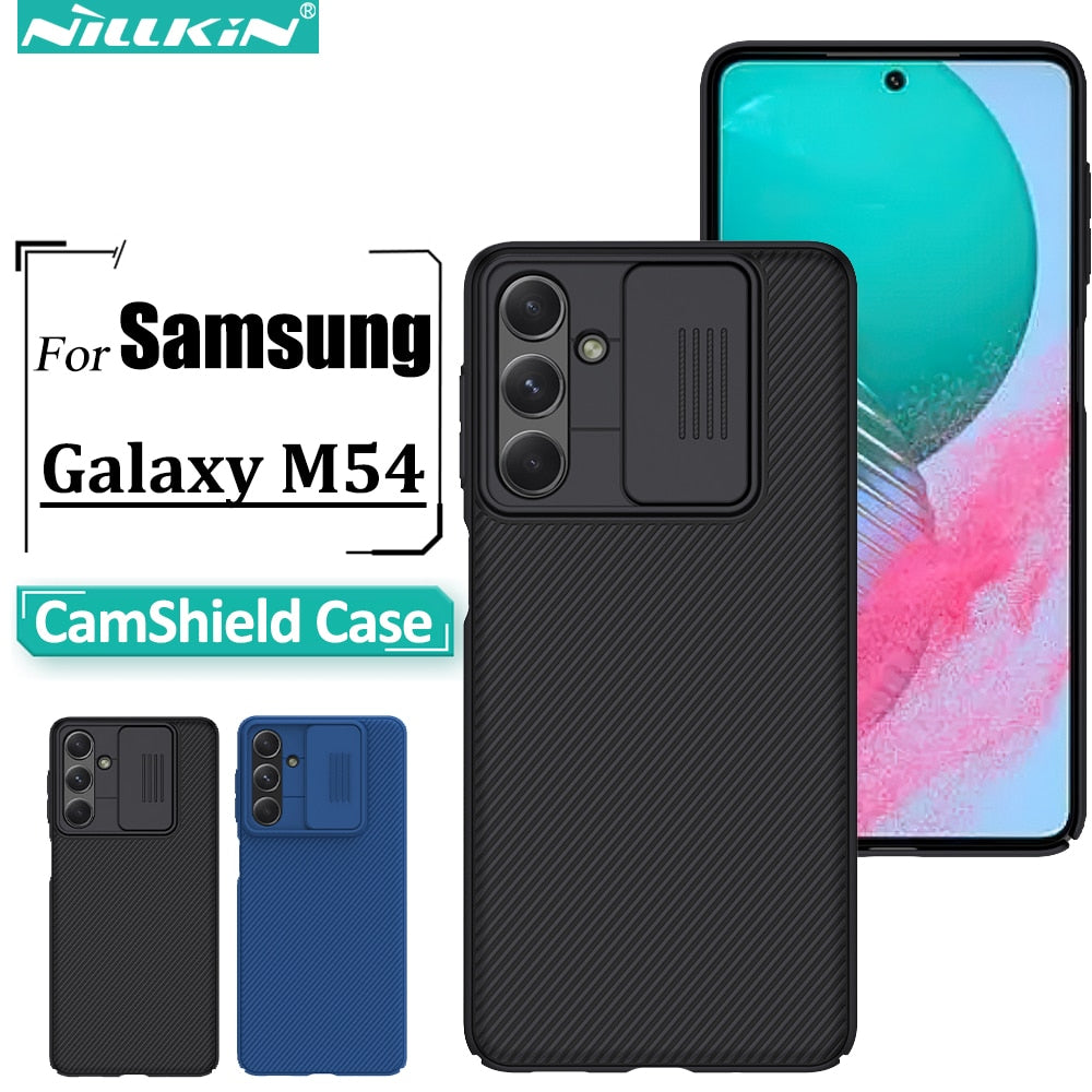 Nillkin for Samsung Galaxy M54 5G / F54 5G Case, CamShield Creative Slide Lens Phone Protector Cover
