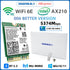 AX210NGW WiFi Card WiFi6E 6GHz Tri-Band Network Card Bluetooth 5.3 intel AX210 AX200 AC8265 Wireless Module for Laptop M.2 NGFF