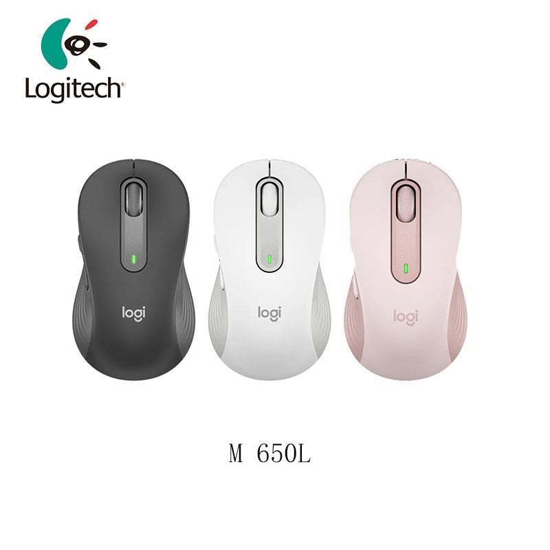 New Logitech Bluetooth Mouse Wireless Office M650 M650 L Wireless Mouse Sensor Technology Logitech Mouse