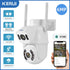 KERUI 6MP IP Camera Dual Lens WIFI Survalance Camera Security Protection Smart Home Human Shape Tracking Waterproof CCTV iCSee