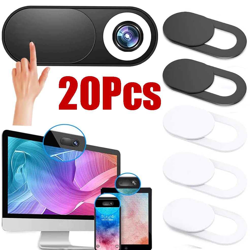 20Pcs Webcam Cover Slide Ultra-Thin Laptop Web Camera Lens Cover For MacBook Laptop PC Computer iMac iPad iPhone Cell Phone